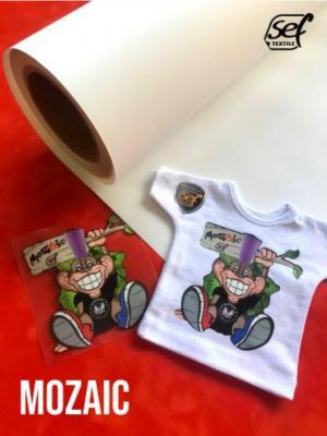 Camisas (Filme transfer de impressão) Vinil PU fosco para impressão     